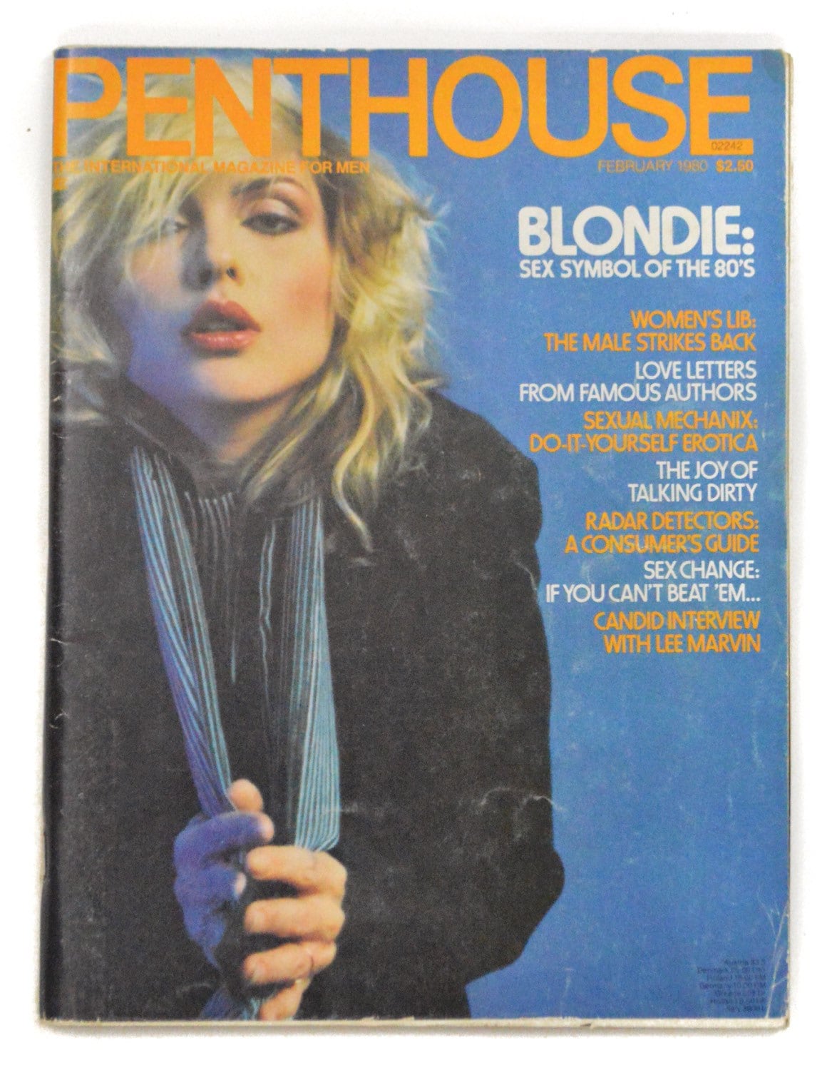 Vintage 80s Penthouse Magazine Blondie Debbie Harry February