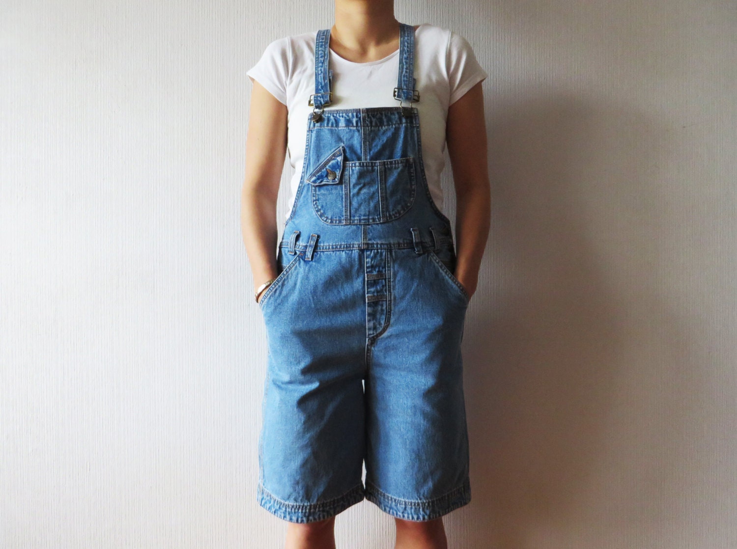jean jumper shorts