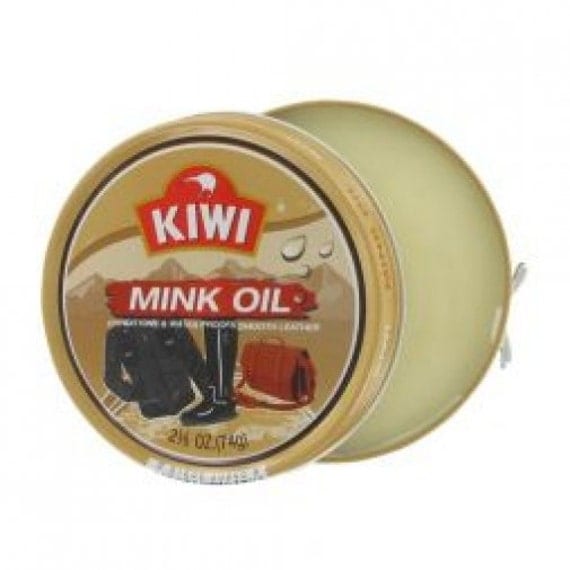 KIWI MINK OIL Paste WaterProofer proTect conditioner Leather