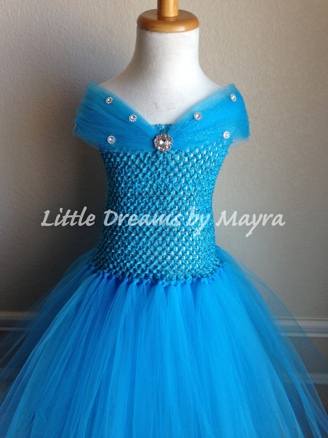 FAST SHIPPING Cinderella 2015 inspired dress simple version