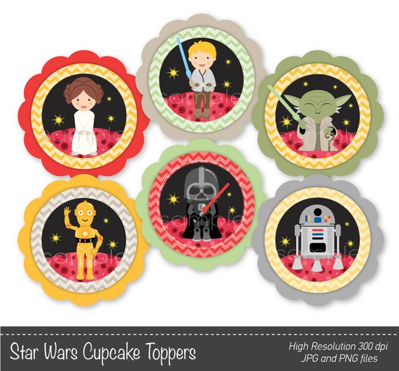 star-wars-cupcake-toppers-digital-printable-file-instant-download