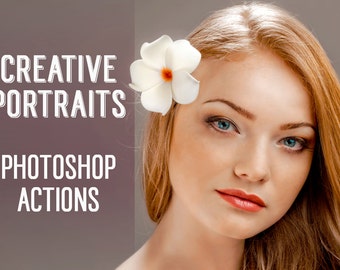 Portrait Photoshop Actions - Creative Portraits Photoshop Actions