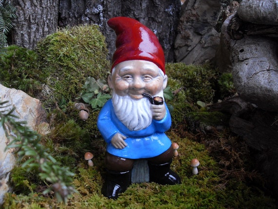Download Gnome Statue Elf Statue Smoking Garden Gnome by ...