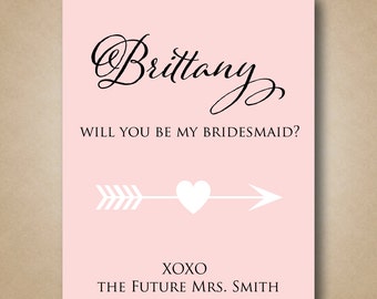 Will You Be My Bridesmaid Wine label Personalized Bridesmaid Wine labels Custom Bridesmaid Wine Stickers Ways to Ask Bridesmaid Wine Gift