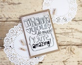 Thank You, You're Ama...