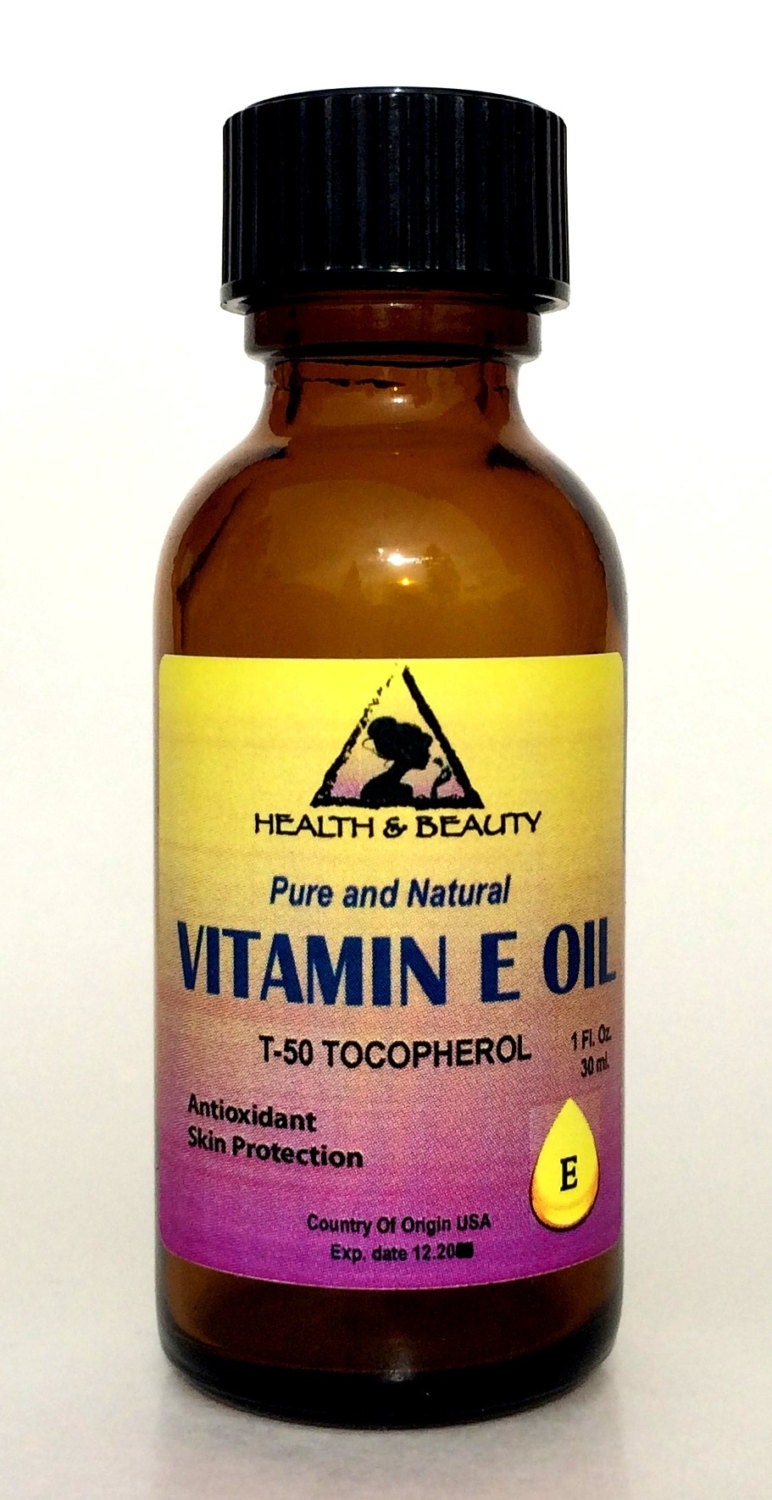 1 oz TOCOPHEROL T50 VITAMIN E OIL Anti Aging Natural Premium