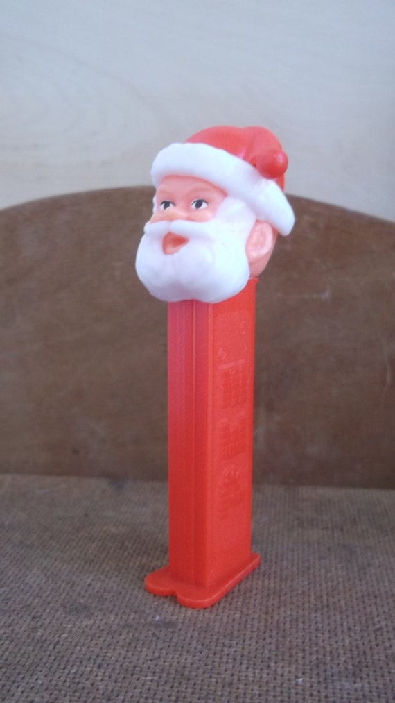 Santa Claus pez dispenser 1980 by pompastoycollection on Etsy