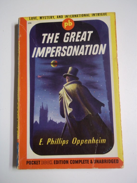 The Great Impersonation By E Phillips By Sirkscollectibles