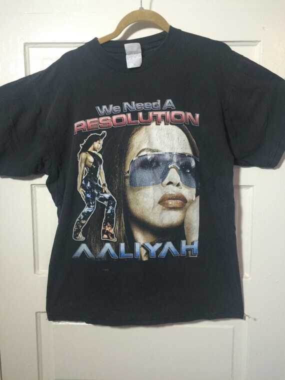 vintage aaliyah shirt