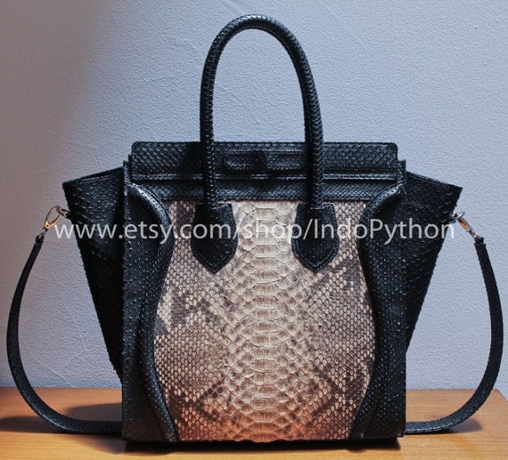 Genuine Python Bag Handmade Replica Celine Bag by IndoPython