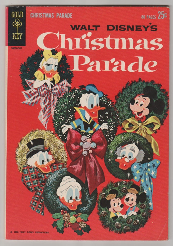 Walt Disney's Christmas Parade V1 1. FN. 1962. Gold