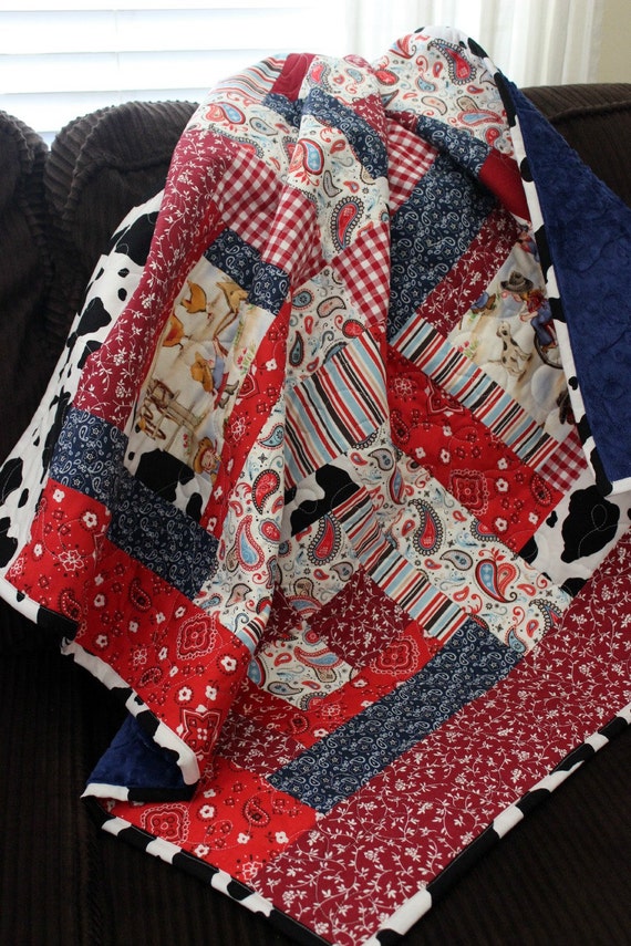 Country Girl Baby QuiltHomemade Baby QuiltCrib QuiltToddler