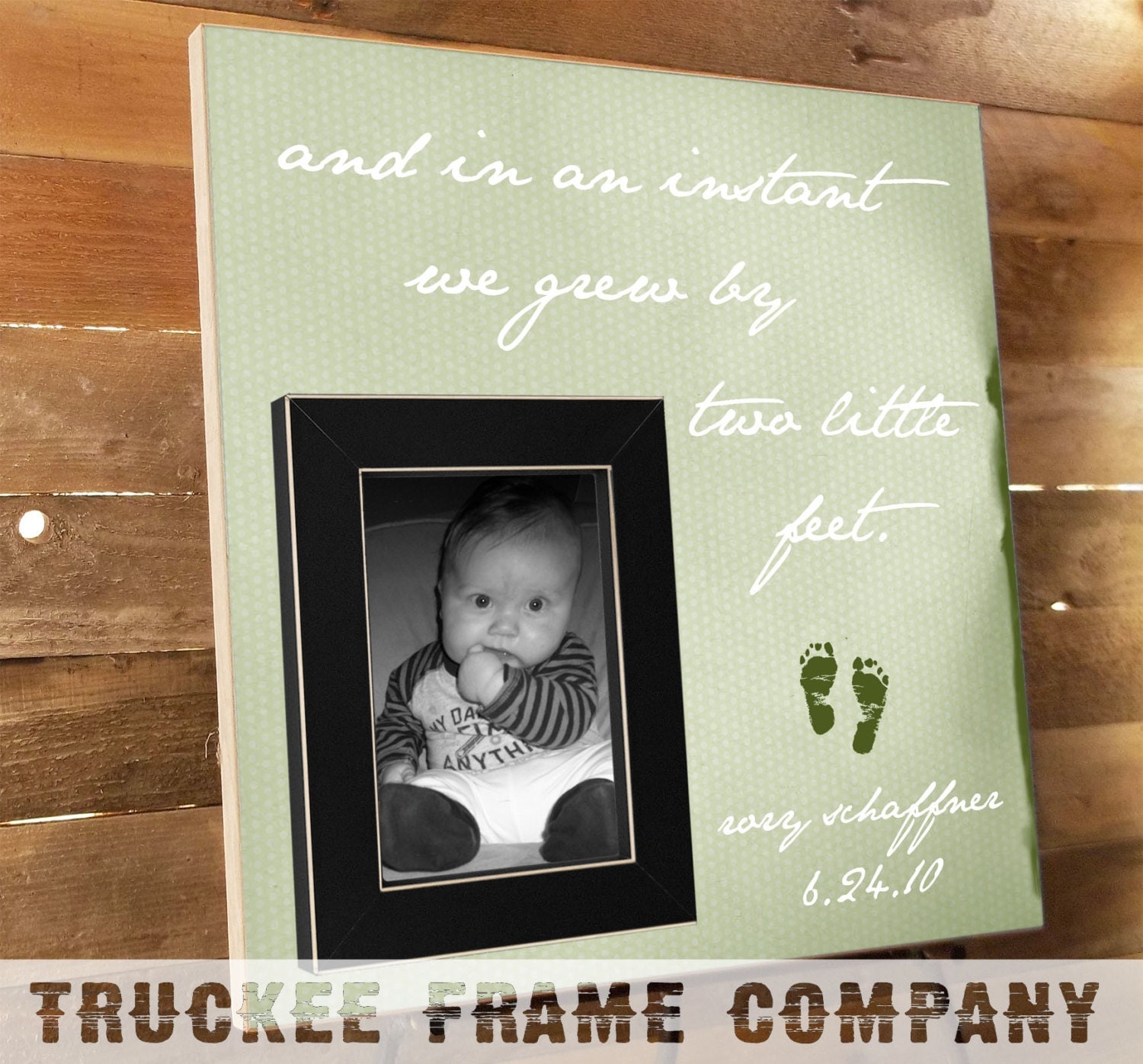 Personalized Frame Baby Shower Gift Christmas Gift Mom to