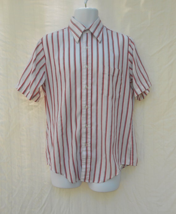 Vintage men's button down shirt by Arrow by ChellaMiBellaVintage