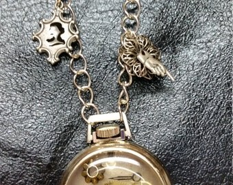 Steampunk Pocket Watch for Time Traveling