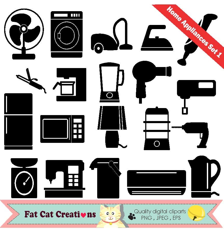 home appliances clipart free download - photo #28