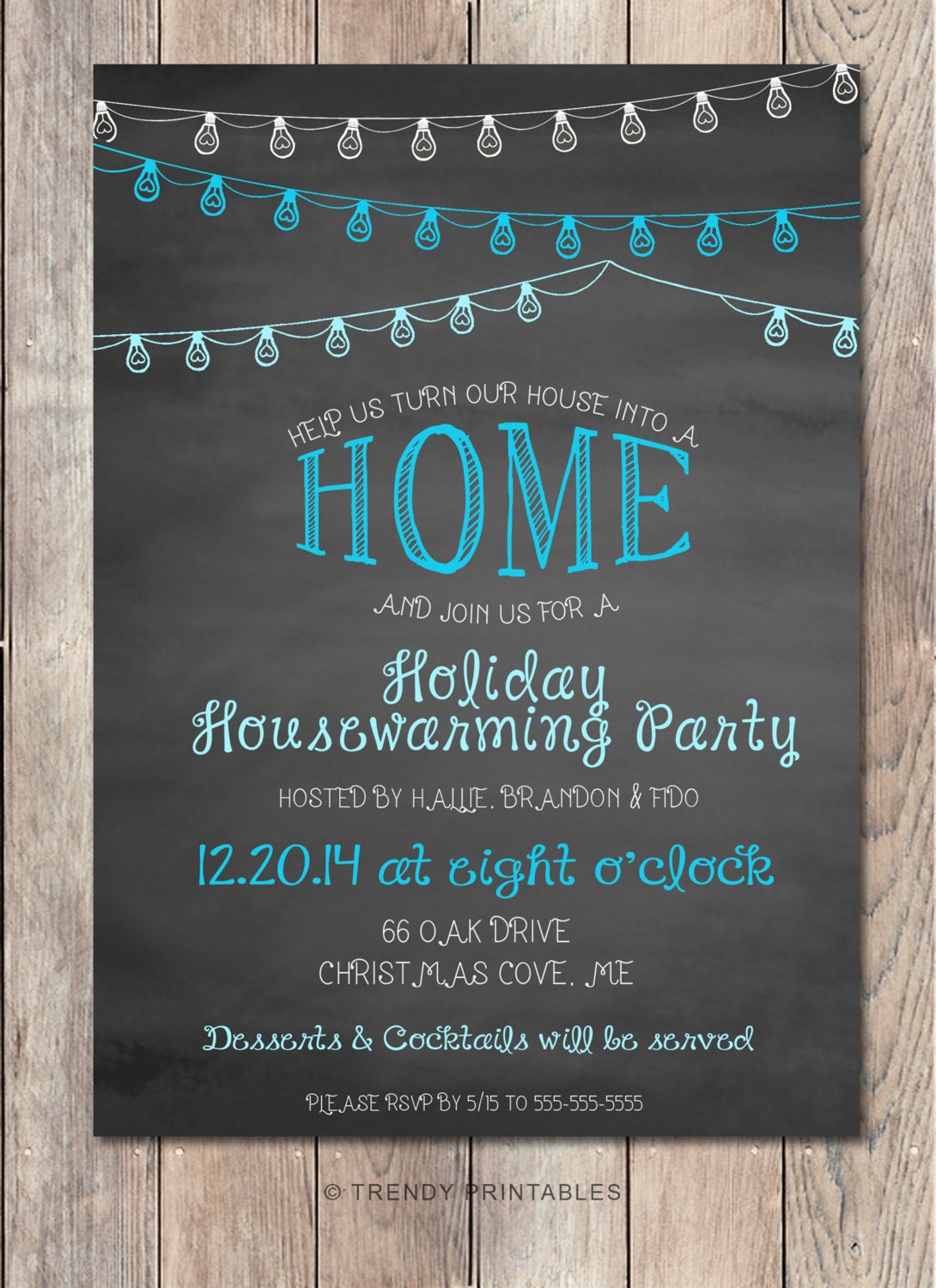 Holiday Housewarming Invitations 6