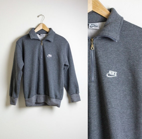 GREY NIKE SWEATER / nike air / pullover / jumper / soft / minimal ...