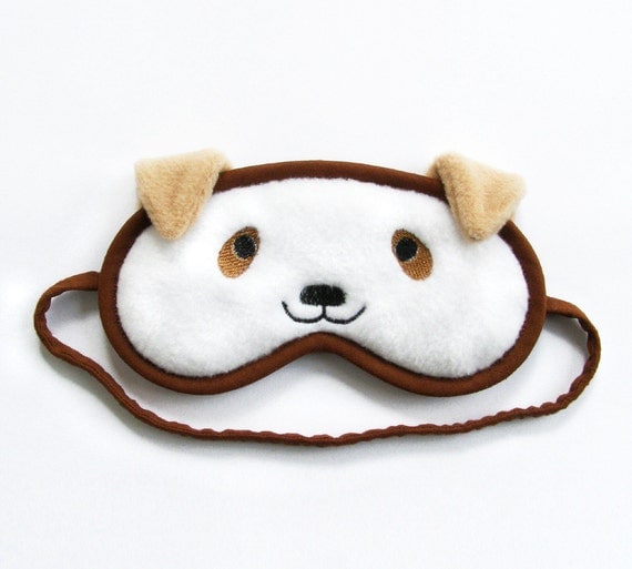 Dog Sleep Mask Animal eye mask Kawaii puppy sleeping