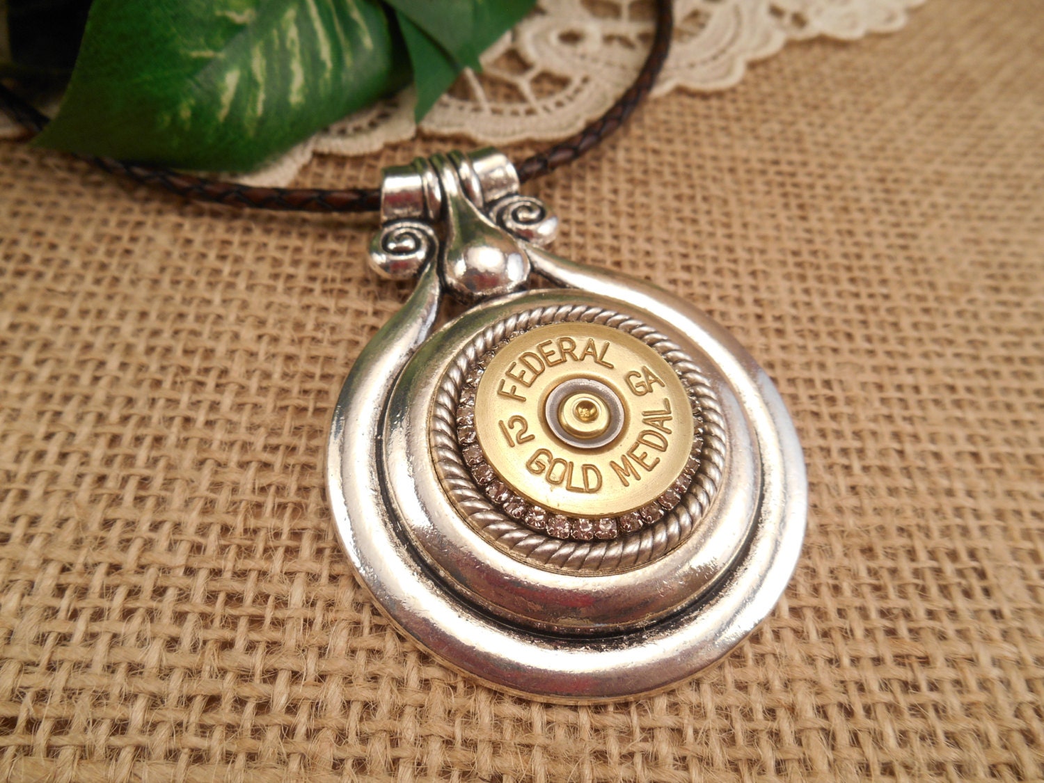 Shotgun Shell Jewelry 12 Gauge Federal Gold Medal
