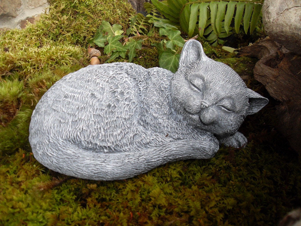 Cat StatueCat Memorial StatueSleeping Cat StatueCat Lovers