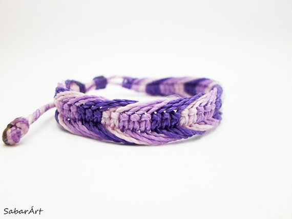 Teens bracelet teenage bracelet best friend bracelet purple