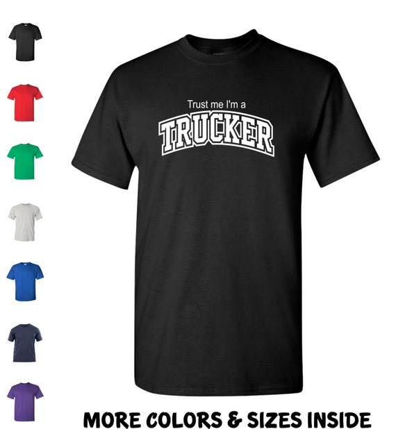 Items similar to Funny Trucker T-Shirt 