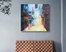 Popular items for large canvas art on Etsy