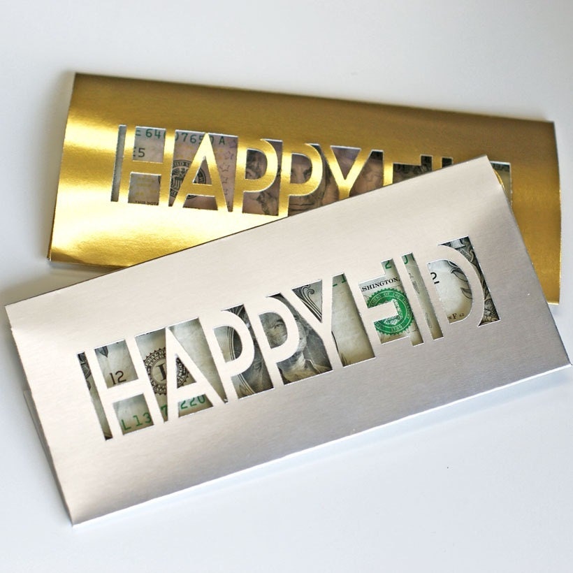 happy eid money envelopes