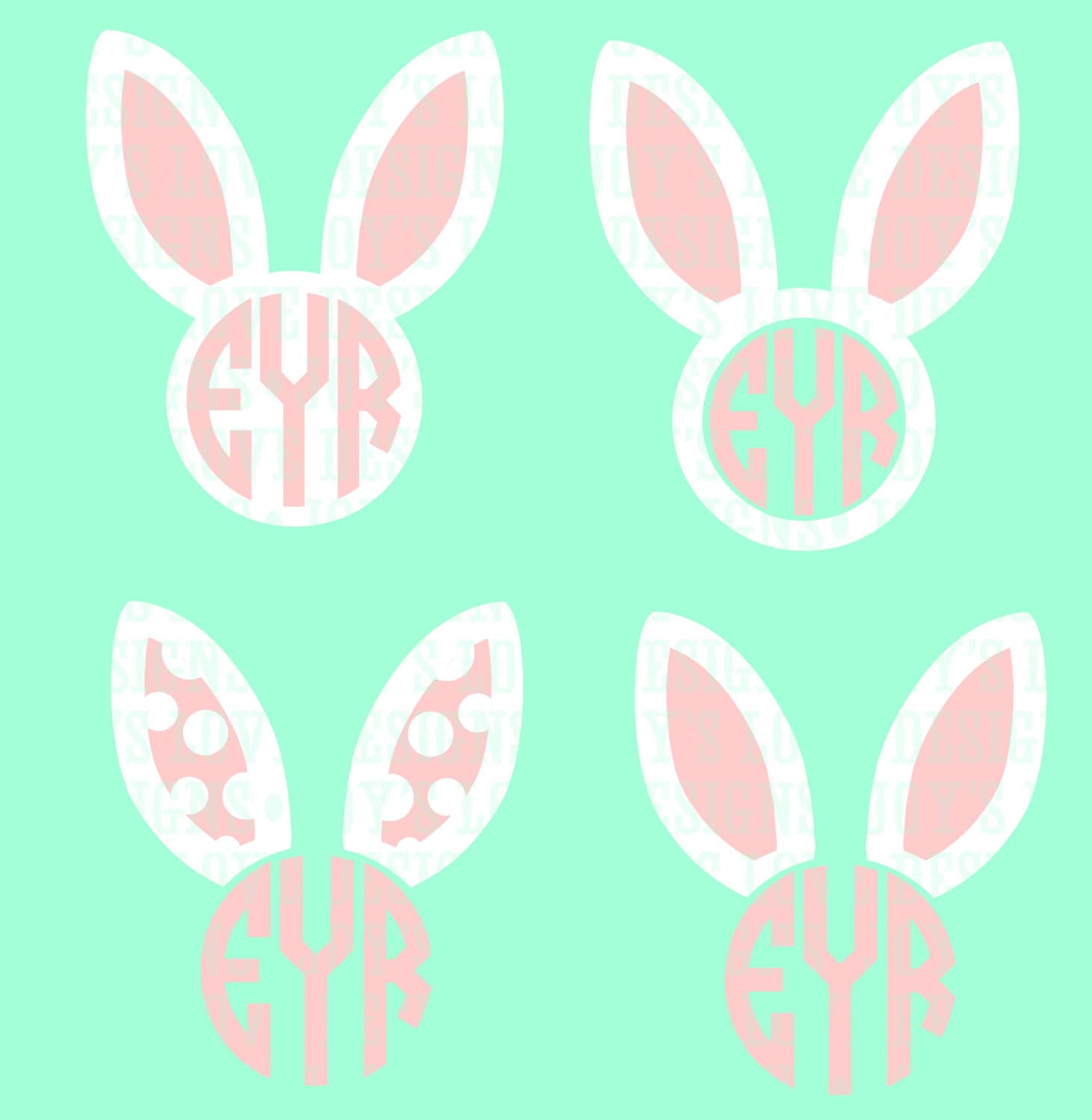 Free Free Bunny Ear Letters Svg 608 SVG PNG EPS DXF File
