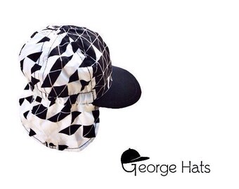 Baby, Toddler & Kids Sun Hat / Kids Swim Hat / Childrens Sun Hat / TRIANGLE