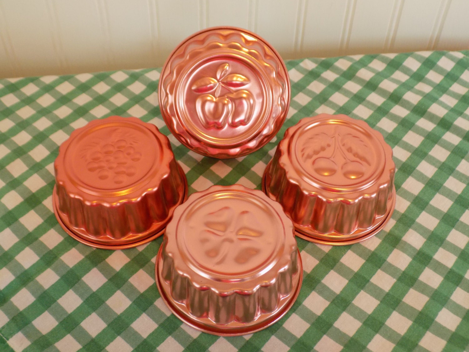 Copper Jello Molds Set Of 4 Vintage Four Mini Jello Molds   Il Fullxfull.750464364 Dff3 