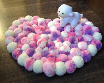 for rug handmade pom pom sale UK pom Etsy rugs â€“ pom