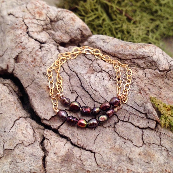 The Oyster Pearl Chain ring