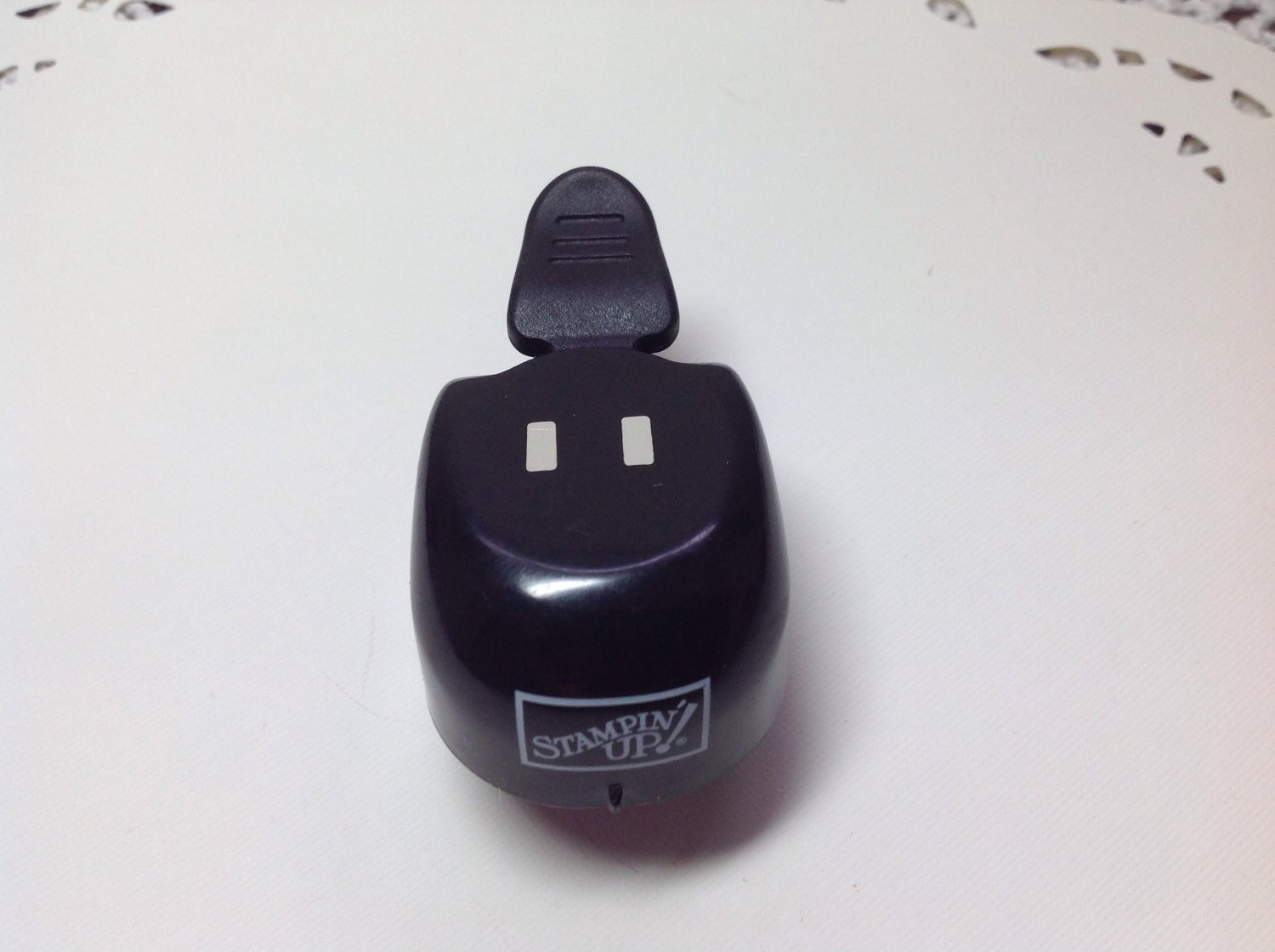 Just a Stampin Up Punch Double Slot paper punch by JustScrapHappy