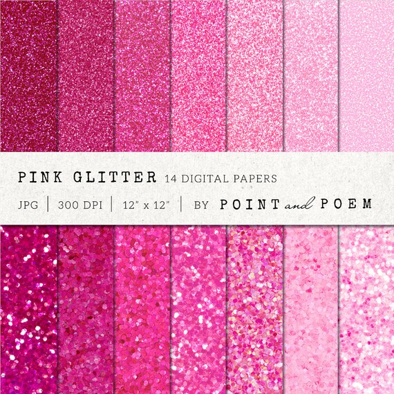 Download Pink Glitter Digital Paper Hot Pink Glitter Texture