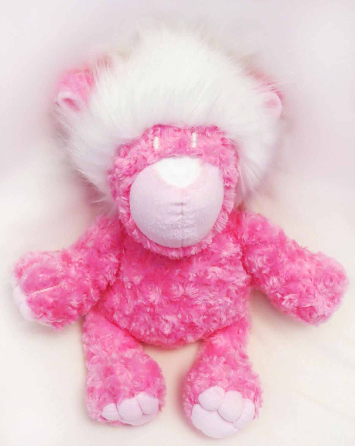 pink lion plush