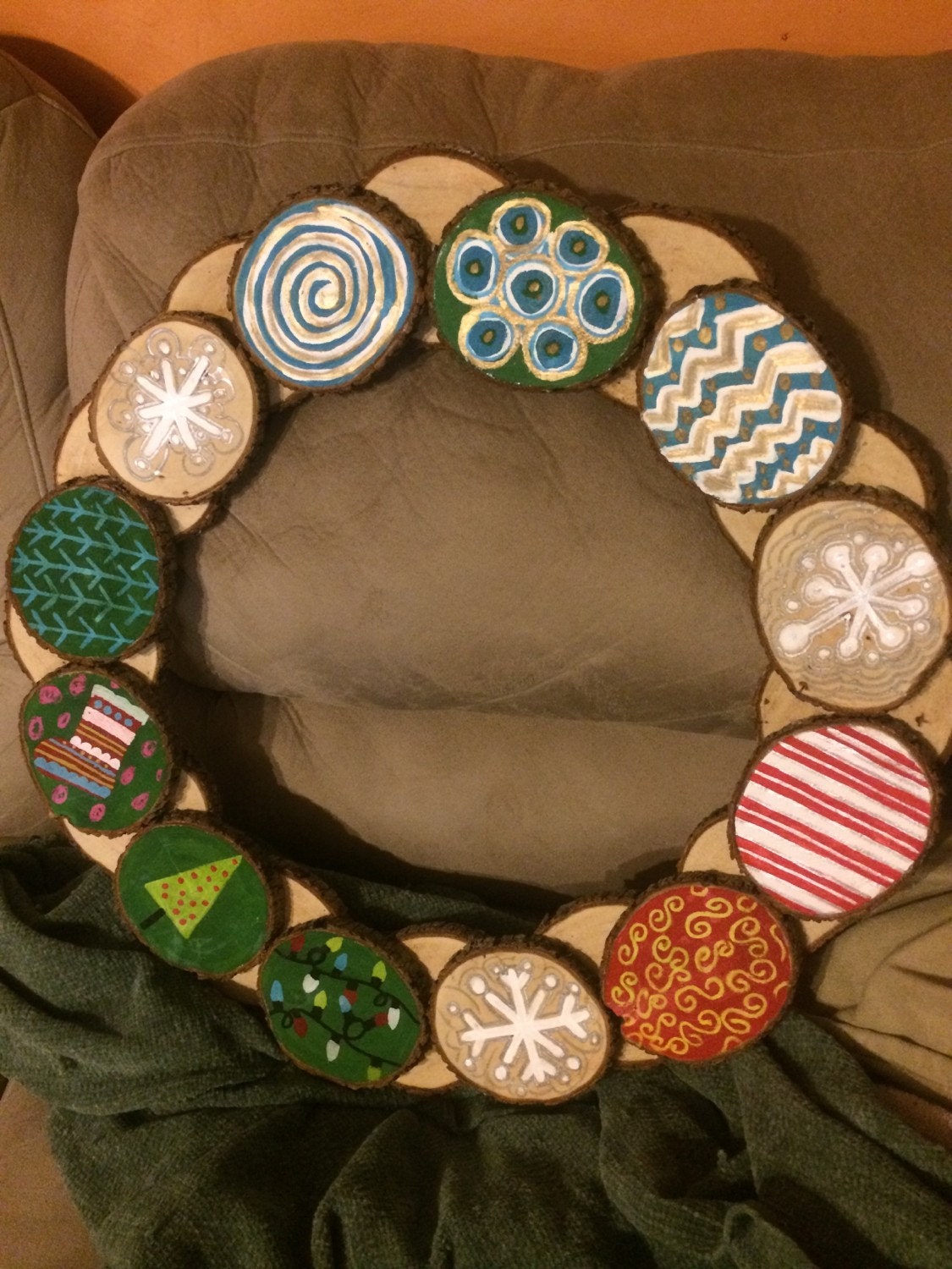 Wood Slice Wreaths