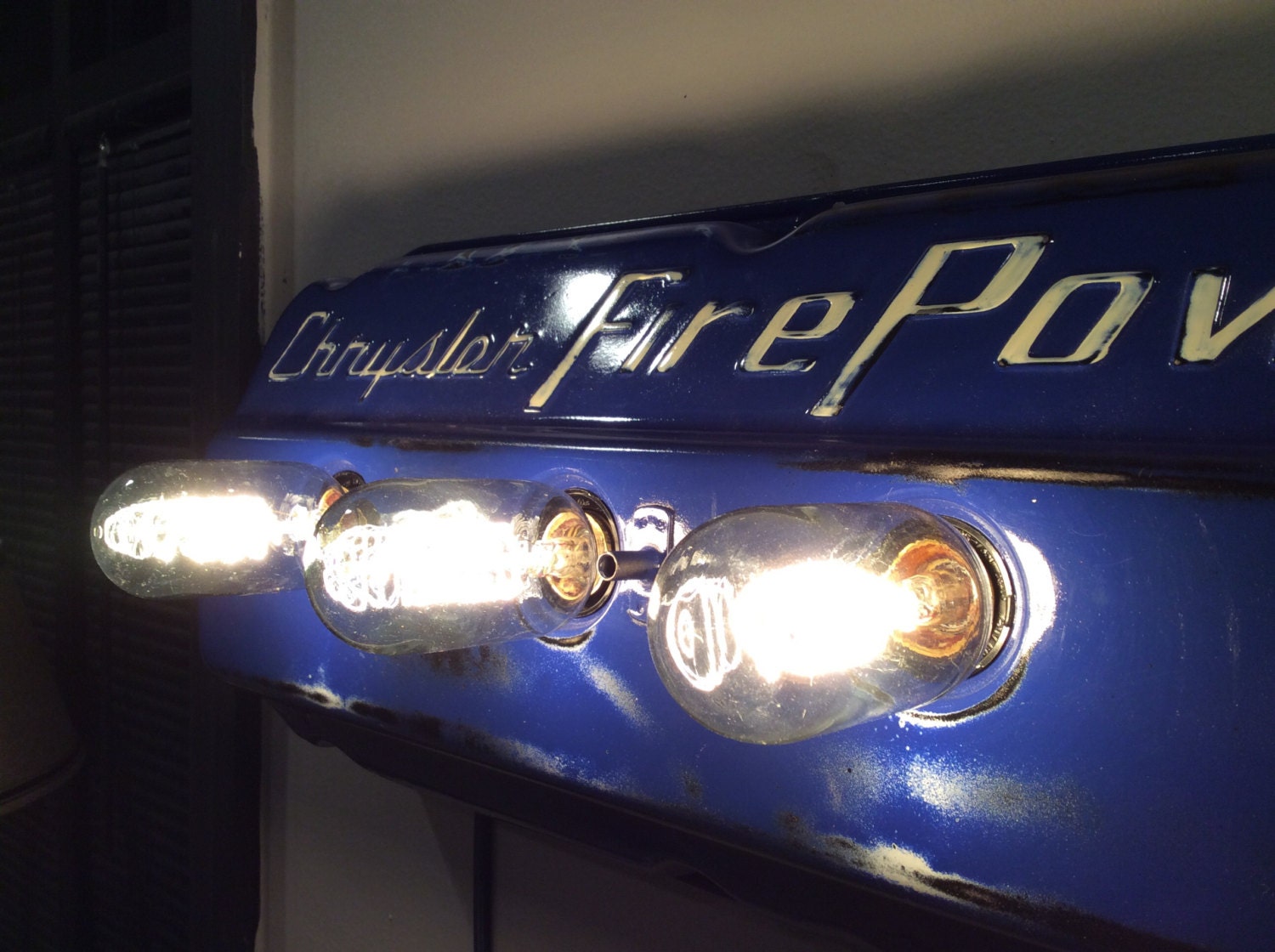 Custom HEMI Hot Rod Light Man Cave by RoyalsVintageGarage on Etsy