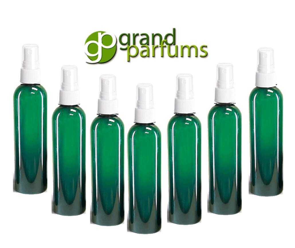 Spray BOTTLES 4 Oz BPA Free PET Plastic w/ White Fine Mist