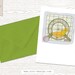 Illustrated Hamster Greeting Card and Envelop