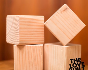 Unfinished wood blocks | Etsy