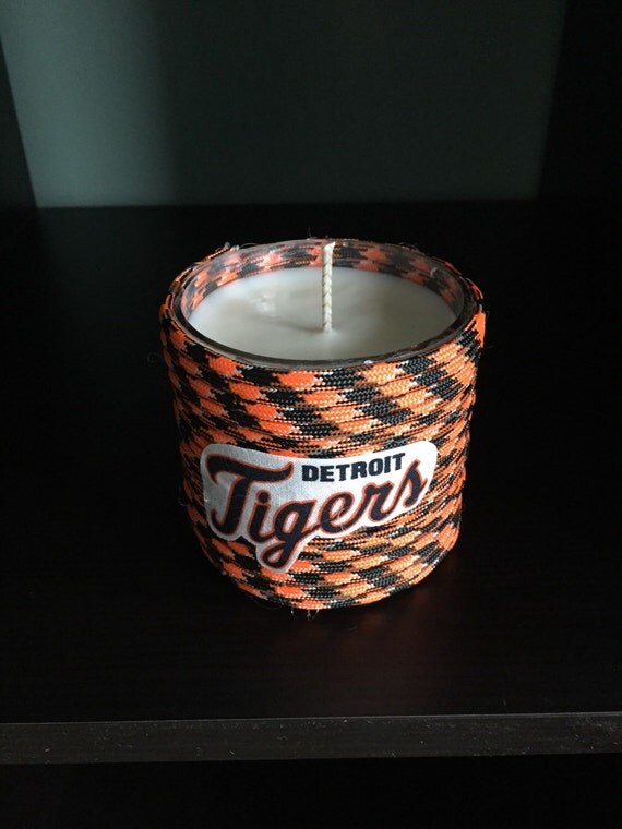 Detroit Tiger Candles by Emptiestoelegance on Etsy
