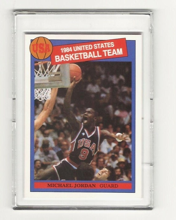 1984 Michael Jordan Rookie Card USA Olympic Basketball Team