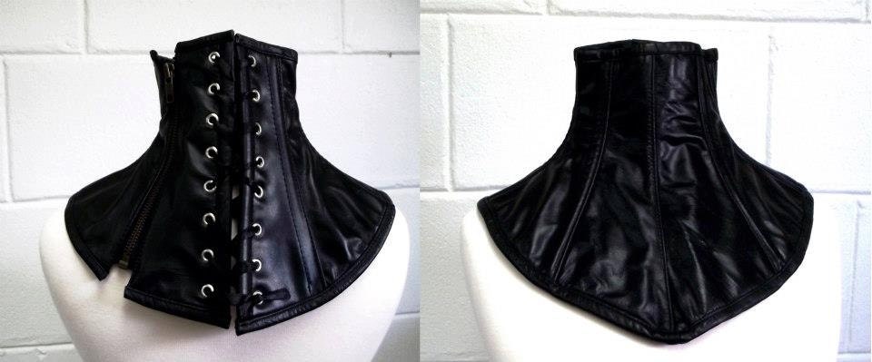 black corset lace up back