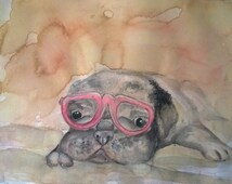 Popular items for dog animal art on Etsy