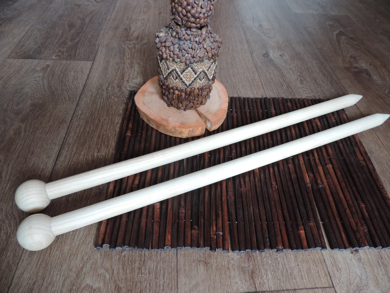 Knitting Needles Giant Knitting Needles Huge Needles Wooden