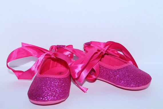 Pink Ballerina Baby Shoes Pink Baby by Jillianspicks on Etsy