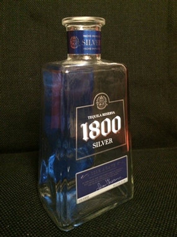 1800 Tequila Liquor Bottle Candle YOUR CHOICE by BootleggerCandle