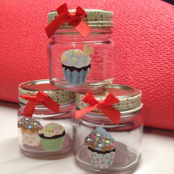 Items similar to Candy favor Jars Birthday Party set of 10 mason jars for homemade treats or